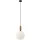 ITALUX PND-02340-1L-BRO ALDEVA Glamour Függesztett Lámpa Antik Bronz, Fehér E27 IP20