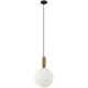 ITALUX PND-02340-1L-BRO ALDEVA Glamour Függesztett Lámpa Antik Bronz, Fehér E27 IP20