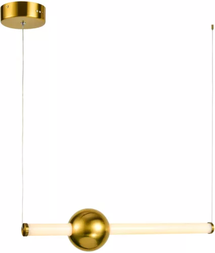 ITALUX PND-16357-CB-1 HALLING Modern Led Függesztett Lámpa Fehér, Réz LED IP20