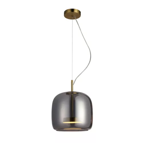 ITALUX PND-17760A-BRSSSG CASTE Modern Függesztett Lámpa Füstös, Arany LED IP20