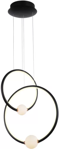 ITALUX PND-20112035-2BBL LOZANNA Modern Led Függesztett Lámpa Fehér, Fekete, Rózsaszín LED IP20