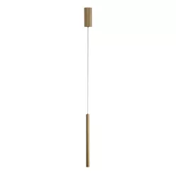   ITALUX PND-22302-1-GD VALDES Hengeres Függesztett Lámpa Fehér, Arany LED IP20