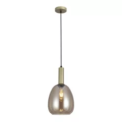   ITALUX PND-23541-1-GD-CH GATER Egyágú Függesztett Lámpa Fém E27 IP20