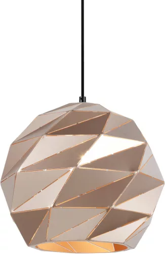 ITALUX PND-2424-1L-GD PALERMO Modern Függesztett Lámpa Arany E27 IP20