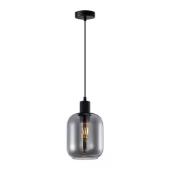   ITALUX PND-29258S-1-BKSG ZONA Vintage Függesztett Lámpa E27 IP20