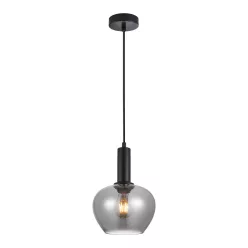   ITALUX PND-30084-1-BK-SG STABLA Egyágú Függesztett Lámpa Fém E27 IP20