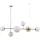 ITALUX PND-31221-6-HBR VAILANTE Modern Függesztett Lámpa Fehér, Mézédes E14, E27 IP20
