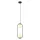 ITALUX PND-3965-2-BK LUPUS Modern Függesztett Lámpa Fehér, Fekete G9 IP20