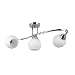   ITALUX PND-40692-3-CH BEVIO Mennyezeti Csillár Fehér, Króm, Opál E27 IP20