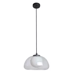   ITALUX PND-54637-1-BK-CL AINALE Egyágú Függesztett Lámpa Fém G9 IP20