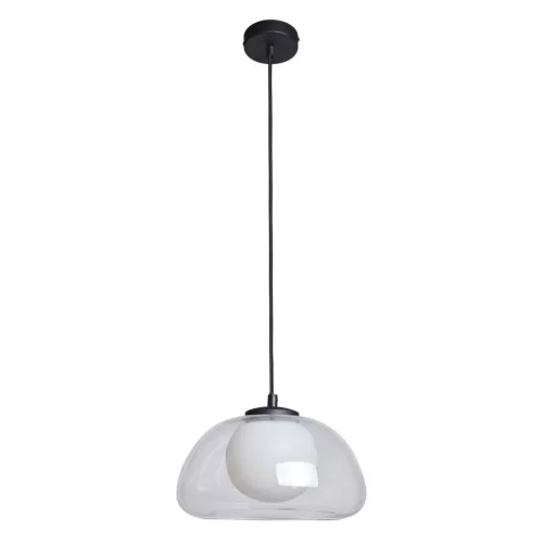 ITALUX PND-54637-1-BK-CL AINALE Egyágú Függesztett Lámpa Fém G9 IP20