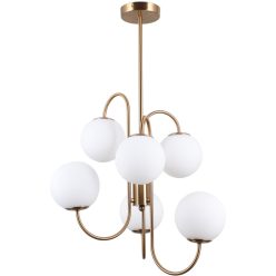 Italux GELA PND-5500-6-HBR Csillár 6x5W/G9 IP20