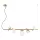 ITALUX PND-5622-5-BRO-W REVERSO Glamour Függesztett Lámpa Sárgaréz G9 IP20