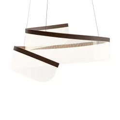   ITALUX PND-58728-45W-3K RUSTIN Modern Led Függesztett Lámpa Kávé LED IP20