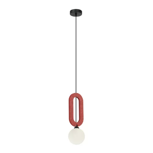 Italux Masso PND-59839-1-RED Függőlámpa 1x25W/G9 IP20