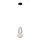 ITALUX PND-74937-2-BK GASTEL Modern Led Függesztett Lámpa Fehér, Fekete, Átlátszó LED IP20
