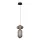 ITALUX PND-8545-2A-AB-SG NICO Glamour Függesztett Lámpa Antik Sárgaréz, Fekete, Füstös, Arany LED IP20