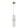 ITALUX PND-8545-3-AB-WH NICO Glamour Függesztett Lámpa Fehér, Fekete, Arany LED IP20