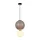 ITALUX PND-95221-1L-BR PIEVE Modern Függesztett Lámpa Bézs, Fehér, Matt Fehér, Barna, Opál LED IP20