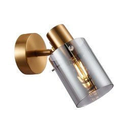 Italux Sardo SPL-5581-1-BRO-SG Spotlámpa 1x40W/E14 IP20