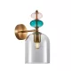 Italux Busco WL-30263-1B-BRO-SG Fali lámpa 1x40W/E27 IP20