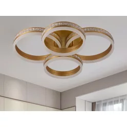 NEDES J3354-G Modern LED Mennyezeti Lámpa IP20