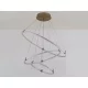 NEDES J4360-G Modern Led Függesztett Lámpa IP20