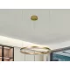 NEDES J4378-G Modern Led Függesztett Lámpa IP20