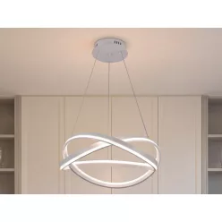 LED függesztett lámpa + távirányító 145 W – J4392/W