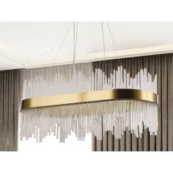 NEDES J6316-C Glamour Függesztett Lámpa IP20