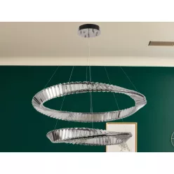 NEDES J6351-CH Glamour Függesztett Lámpa IP20