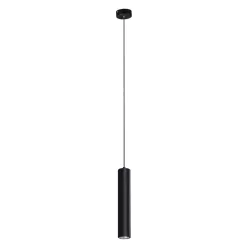   KAJA K-4407 MILE BLACK Hengeres Függesztett Lámpa Fekete GU10 IP20