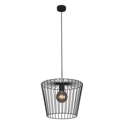 KAJA K-4641 SOUL BLACK Vintage Függesztett Lámpa E27 IP20