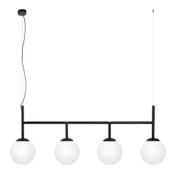   KAJA K-4883 FARO Többágú Függesztett Lámpa Fekete E14 IP20