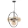 KAJA K-5369 PIRO Glamour Függesztett Lámpa Fekete E14 IP20