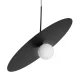 KAJA K-5373 SANTE Modern Függesztett Lámpa Fekete G9 IP20