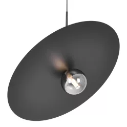 KAJA K-5383 FERMI Modern Függesztett Lámpa Fekete G9 IP20