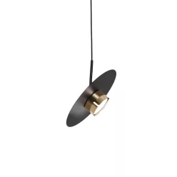   KAJA K-5456 BURGAS Modern Függesztett Lámpa Fekete GX5.3 IP20