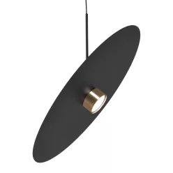   KAJA K-5458 BURGAS Modern Függesztett Lámpa Fekete GX5.3 IP20