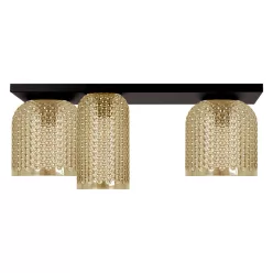 KAJA K-5626 CAPRI Loft Mennyezeti Lámpa Sárga E27 IP20
