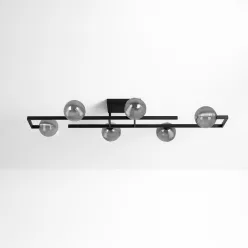 KAJA K-5772 TORES Loft Mennyezeti Lámpa Szürke G9 IP20