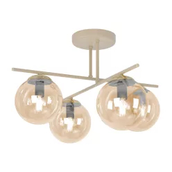 KAJA K-5783 FELIX Glamour Mennyezeti Lámpa Sárga E14 IP20