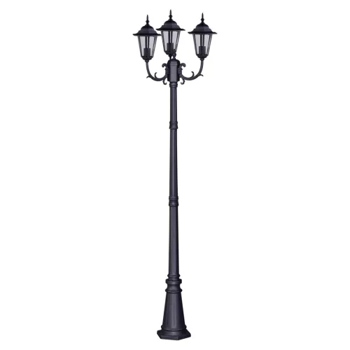KAJA K-7009A2/3 CZARNY STANDARD Fekete Színű Kültéri Állólámpa 3xE27 15W IP44