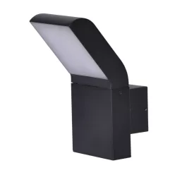   KAJA K-8146 VIDAT Modern Kültéri Fali Lámpa Fekete LED IP54