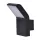 KAJA K-8146 VIDAT Modern Kültéri Fali Lámpa Fekete LED IP54