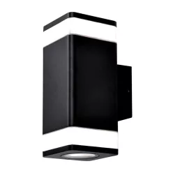   KAJA K-8207 TAMIZA Modern Kültéri Fali Lámpa Fekete GU10 IP44