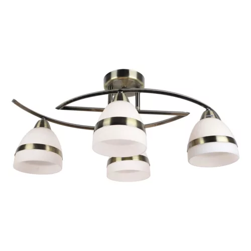 KAJA K-JSL-6572-4_AB COLAR Mennyezeti Csillár Bronz E14 IP20
