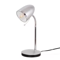   KAJA K-MT-200 SREBRNY KAJTEK Ezüst Színű Asztali Lámpa 1xE27 15W IP20