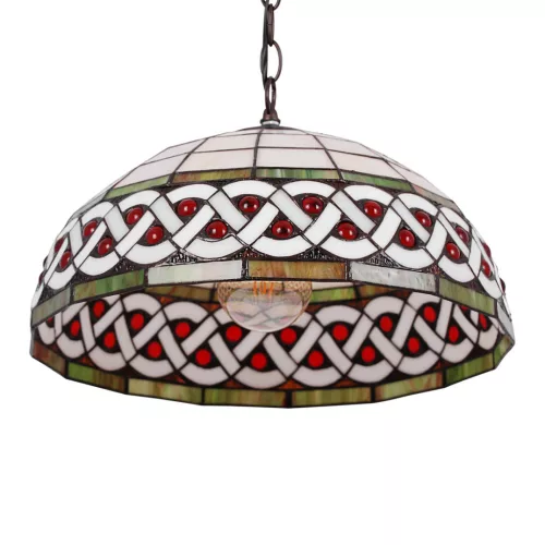 KAJA K-P162208 TIFANY Többszínű Színű Függeszték 1xE27 15W IP20