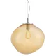 KASPA 10418115 AVIA Glamour Függesztett Lámpa Króm, Narancs E27 IP20